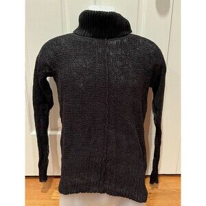 Bar III Women's Chunky Turtleneck Sweater Dark Gray Size Large